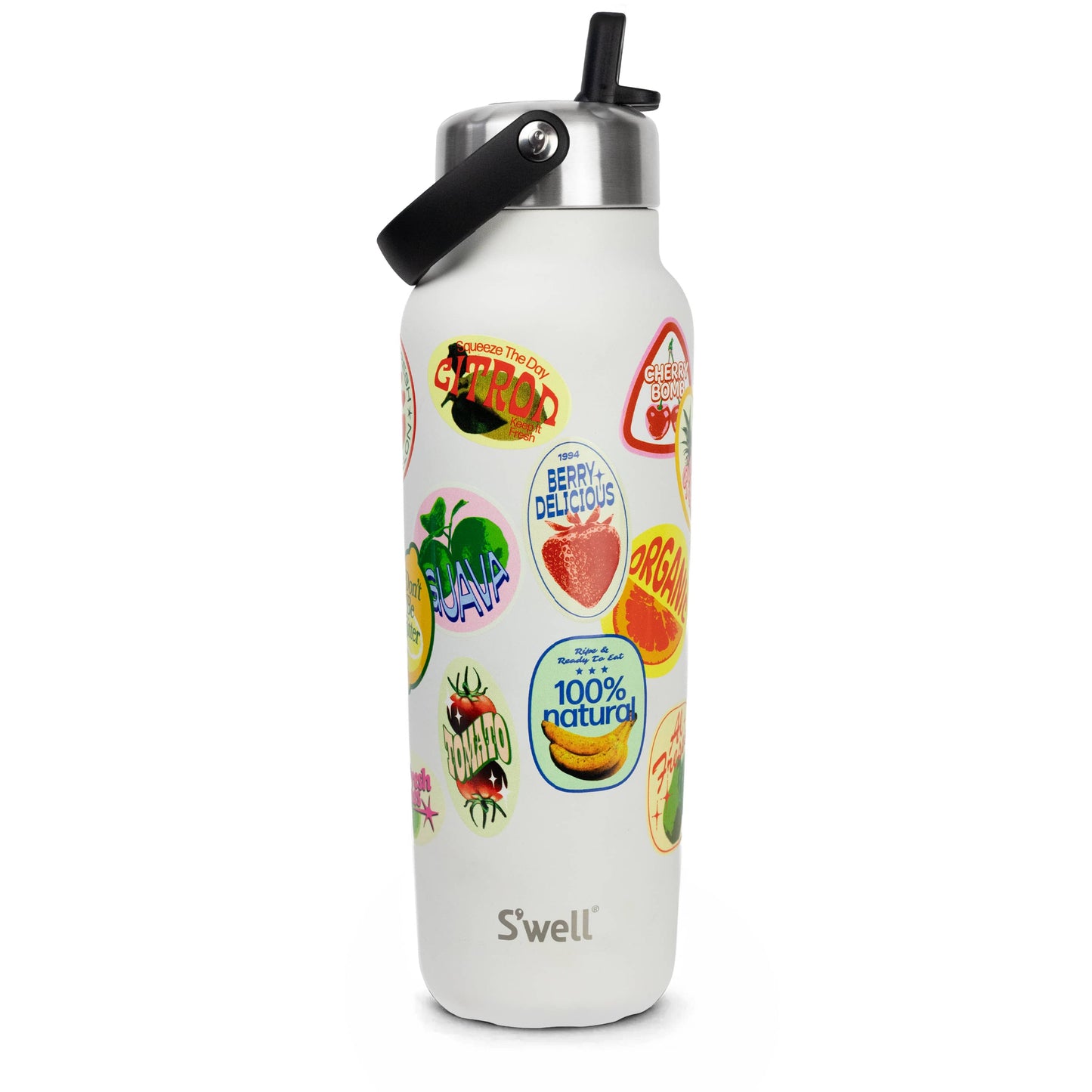 explorer-with-flip-straw-lid-40oz-s2 01_Swell_Fruit_Stand_Stamp_Pattern_Moonstone_White_Front.jpg