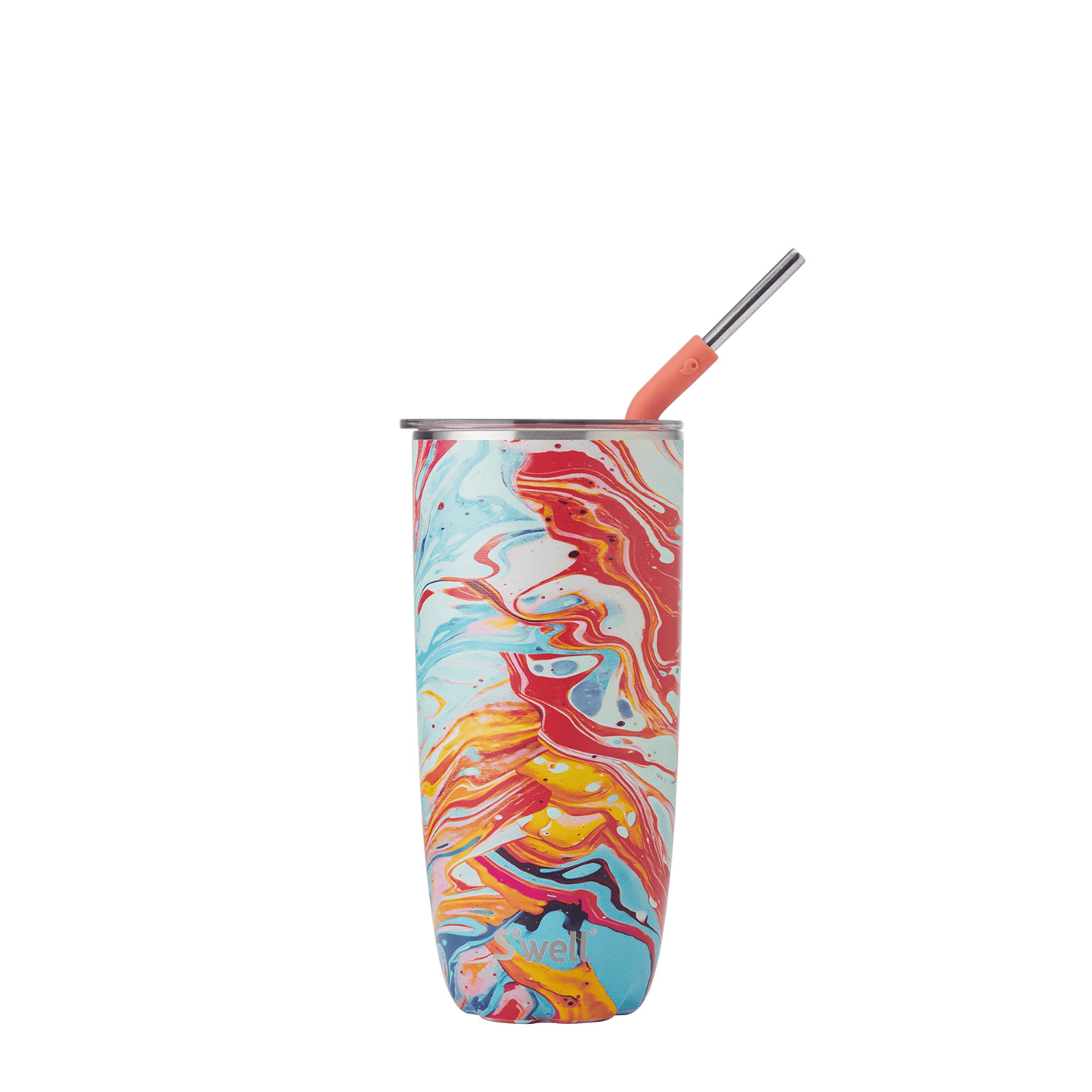 tumbler-with-straw-24oz-x4 Swell-24oz-Marble-Swirl-Tumbler-with-Straw-Front.png