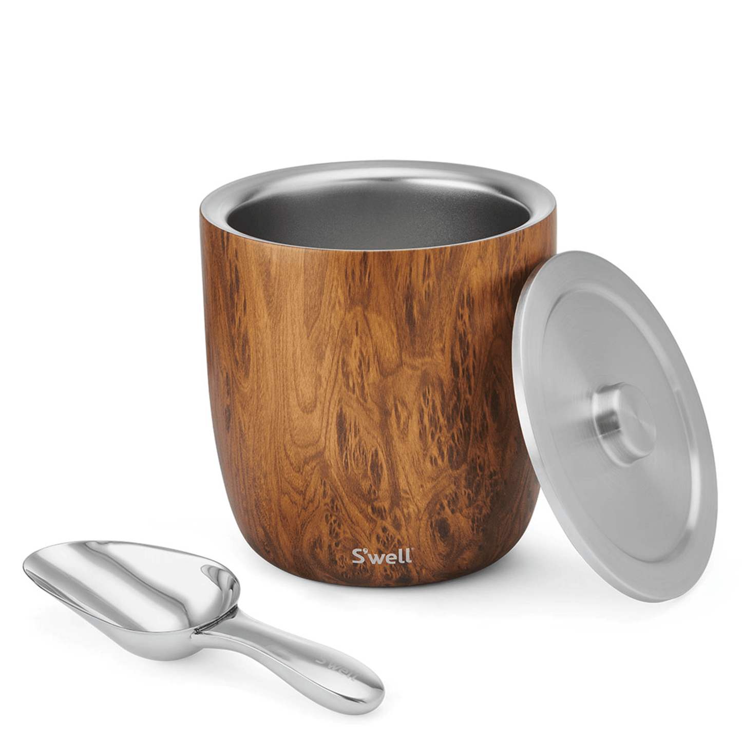 ice-bucket-xl-y5 Swell-Ice-Bucket-XL-100oz-Wood-Print-Teakwood-Angled-Lid-Off.png