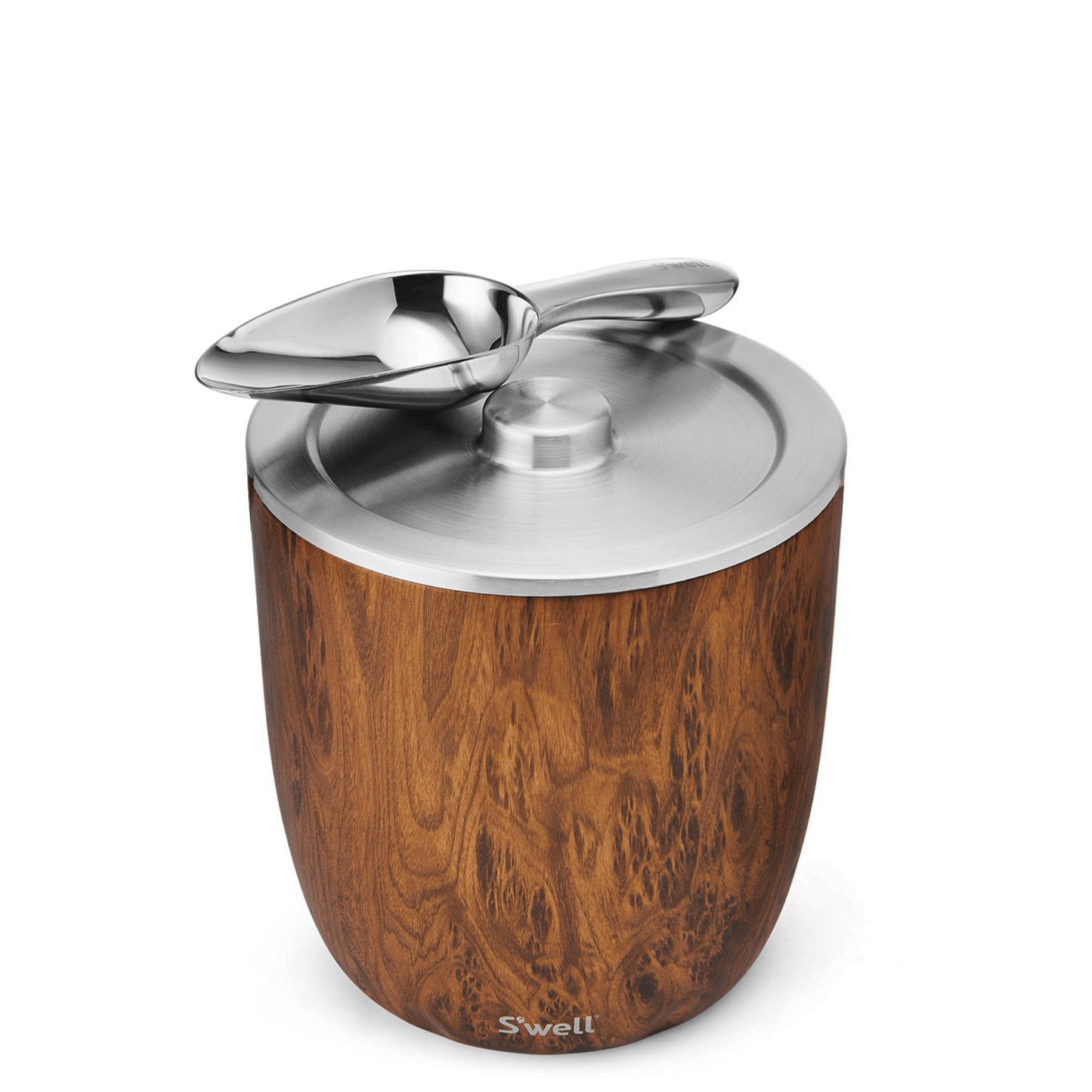 ice-bucket-xl-y5 Swell-Ice-Bucket-XL-100oz-Wood-Print-Teakwood-Angled-Lid-On.png