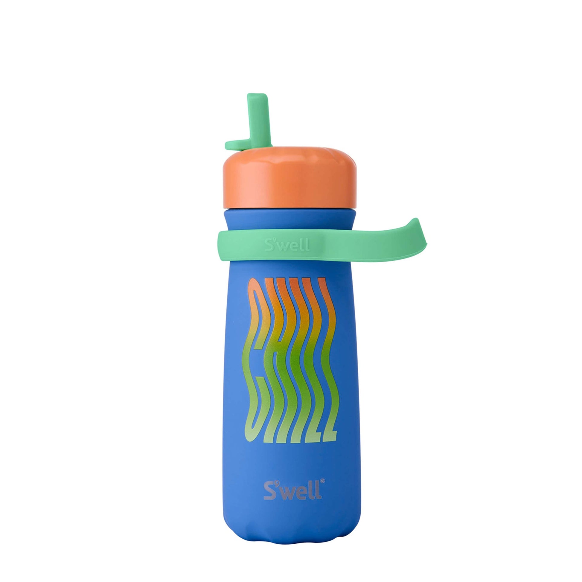 traveler-with-flip-straw-lid-16oz-h3 Swell-Kids-Water-Bottle-Traveler-16oz-Blue-Chill-Front-Lid-Up.jpg