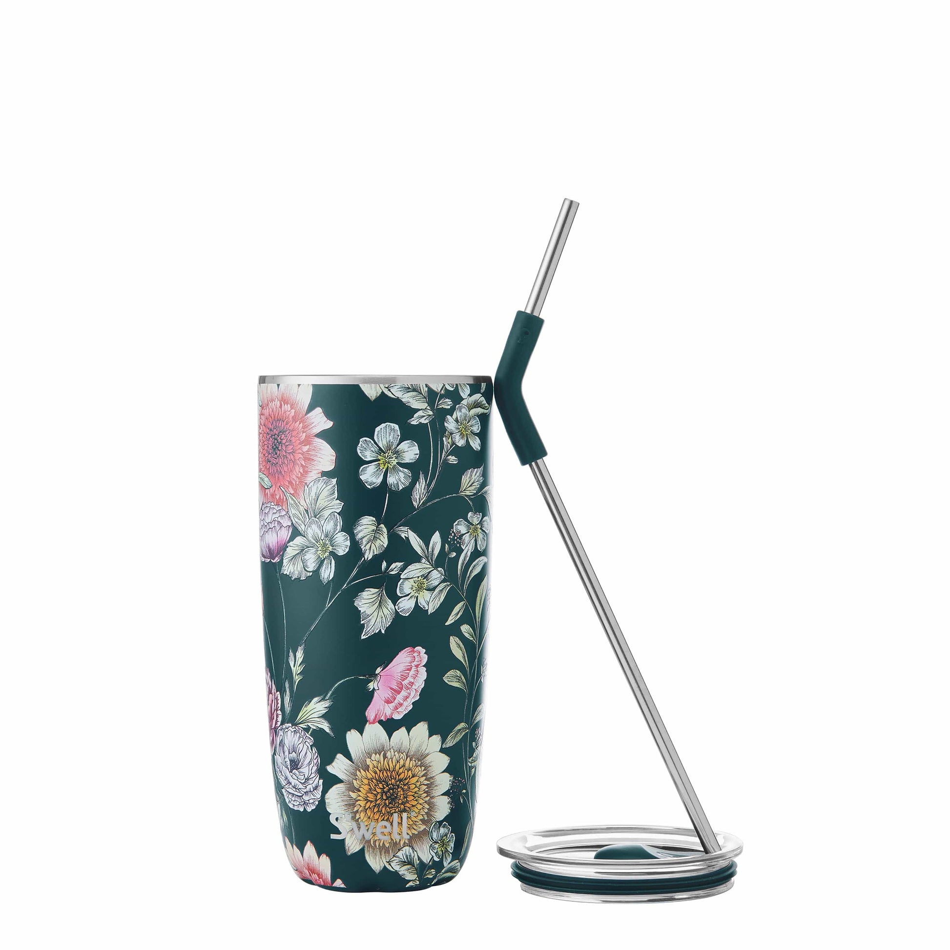 tumbler-with-straw-24oz-x4 Swell-Tumbler-with-Straw-24oz-Floral-Midnight-Botanical-Font-Lid-Off.jpg